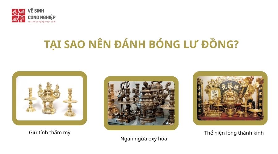 Tại sao nên đánh bóng lư đồng