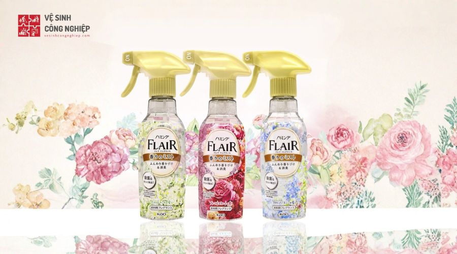 Nước xịt thơm quần áo Flair Nhật Bản