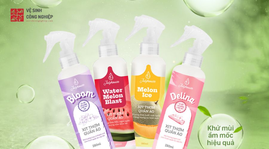 Xịt thơm quần áo Julyhouse