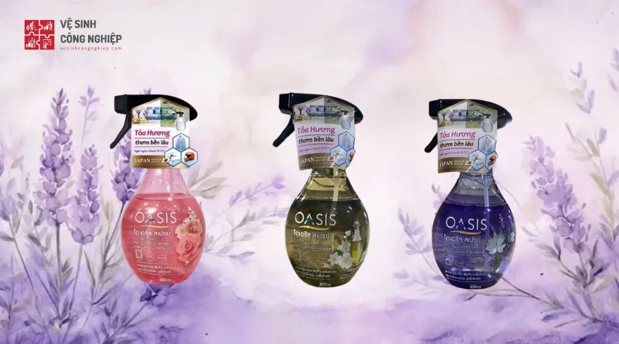 Xịt thơm quần áo Oasis