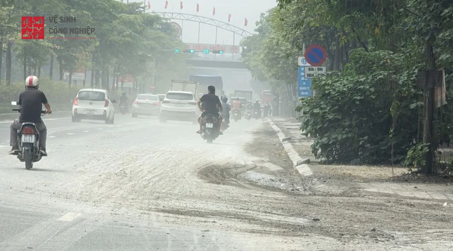 Bụi mịn từ môi trường bên ngoài